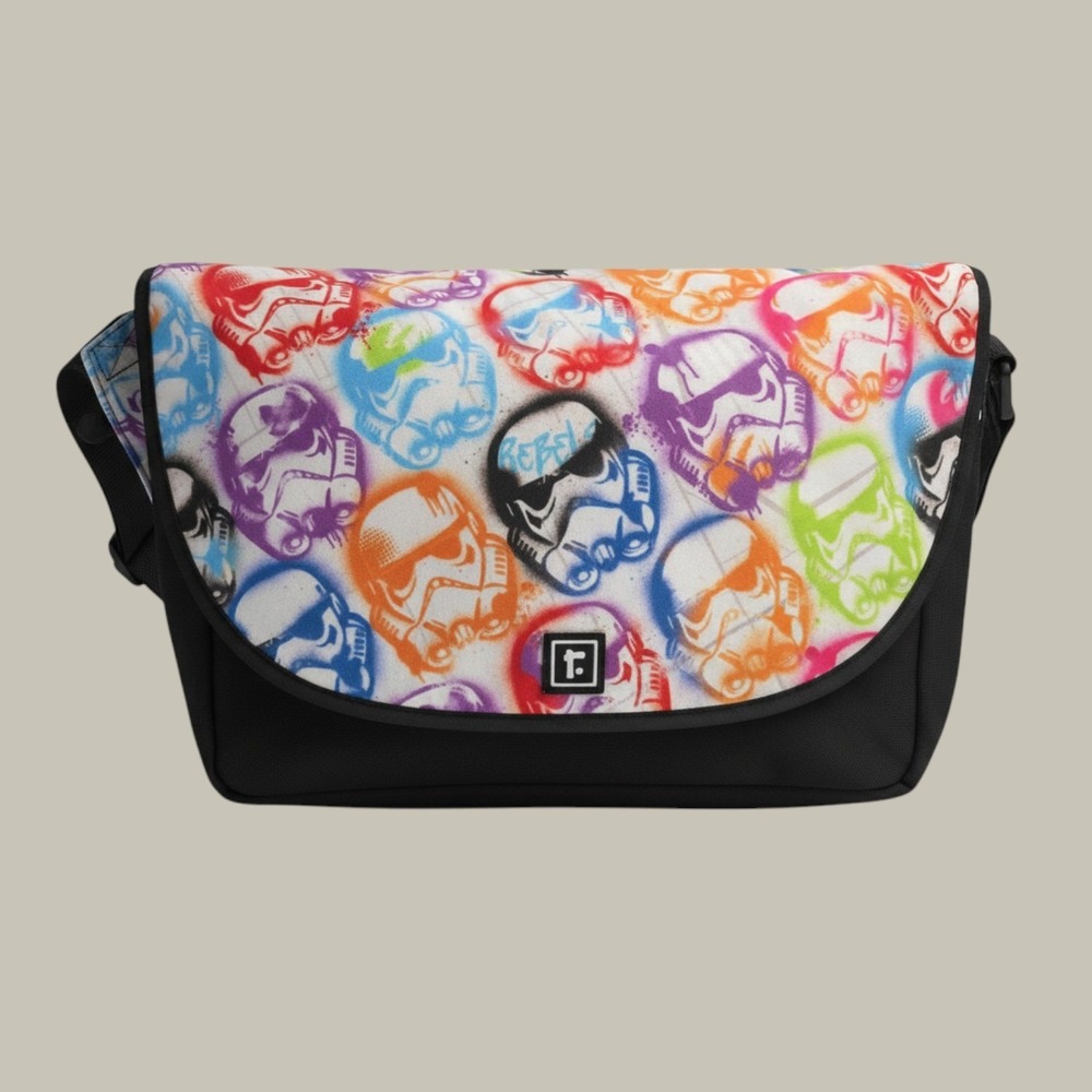 Rickshaw Bagworks Star Wars Stormtrooper Graffiti Messenger Bag Collectors USA